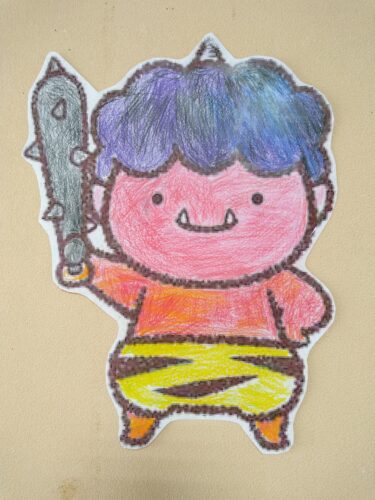 節分に向けて❗準備しています😆✨