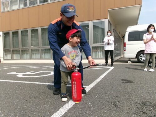 消火訓練（パンダルーム）