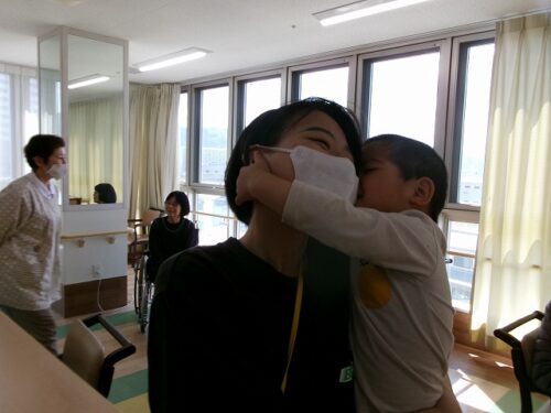 施設見学（パンダルーム）