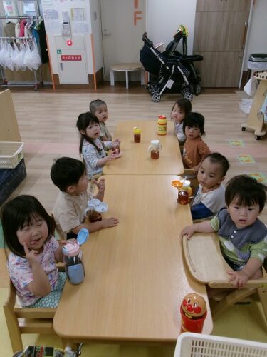 園庭開放にお邪魔しました（パンダルーム）