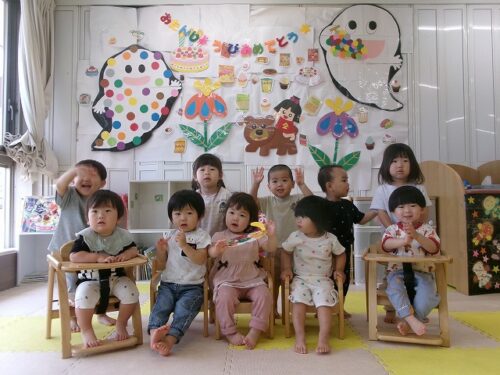 5月の誕生日会part3（パンダルーム）