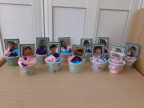 ファミリーデーのプレゼント(パンダルーム)