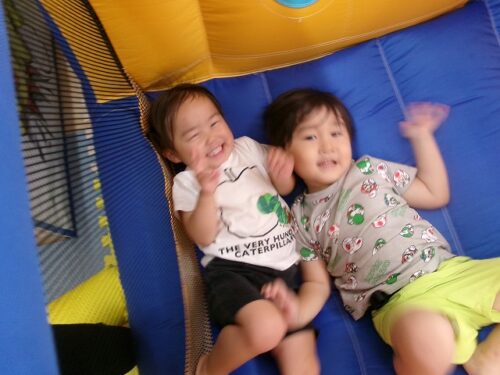 朝から雨が…（パンダルーム）