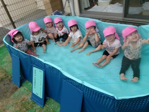 NEWプール登場（パンダルーム）