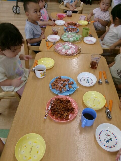 ７月の誕生日会Part2（パンダルーム）