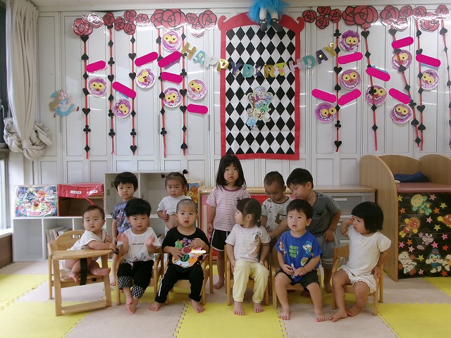 9月誕生日会part3（パンダルーム）