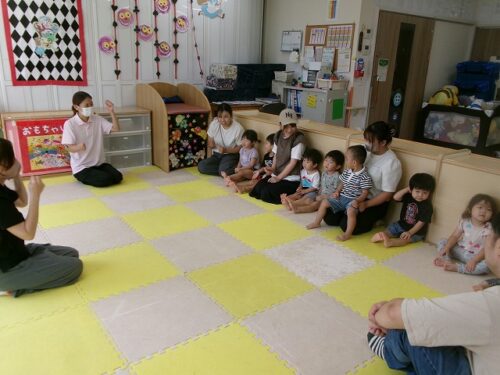 敬老の日参観part1（パンダルーム）