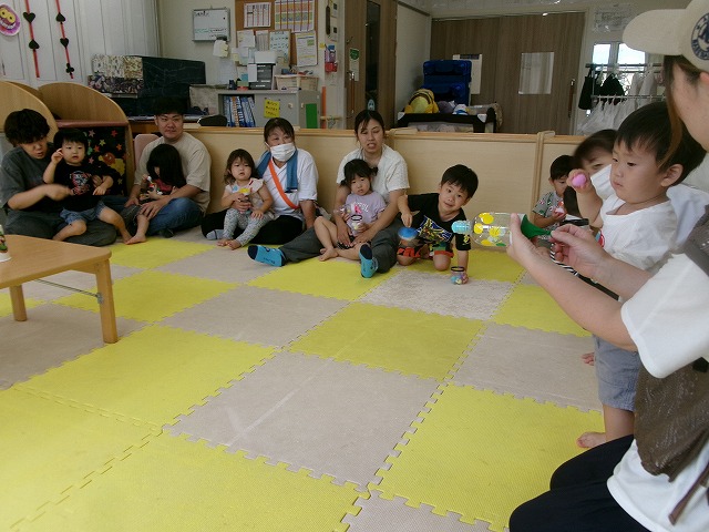 敬老の日参観part2（パンダルーム）