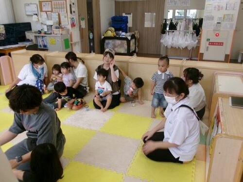 敬老の日参観part3（パンダルーム）