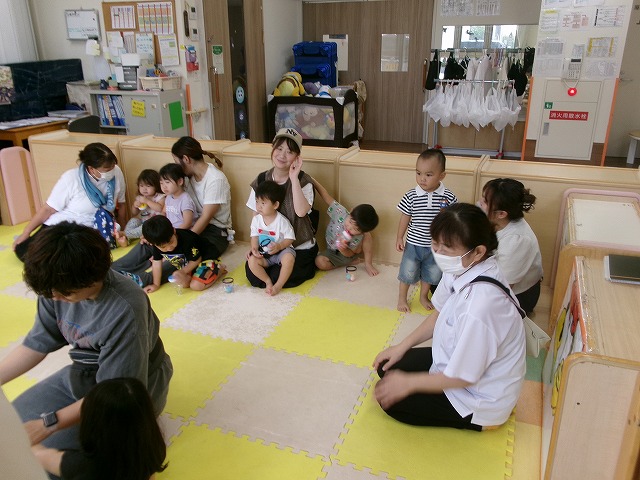 敬老の日参観part3（パンダルーム）