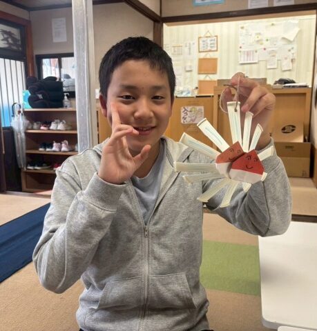 秋の味覚を作ろう(工作タイム)