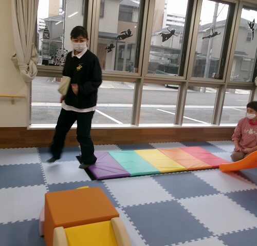 新しい遊具導入！（パンダルーム）