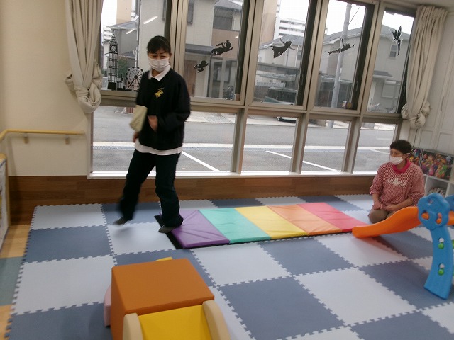 新しい遊具導入！（パンダルーム）