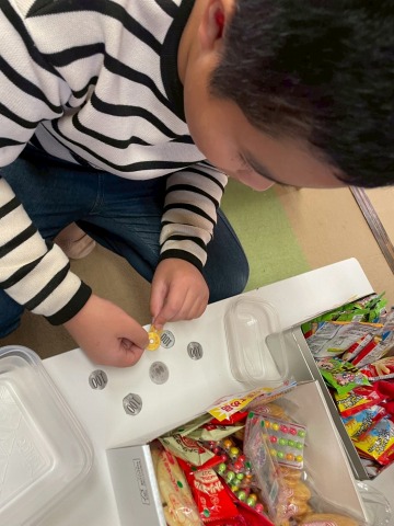 駄菓子屋さんごっこ🍫🍬🍭🍘