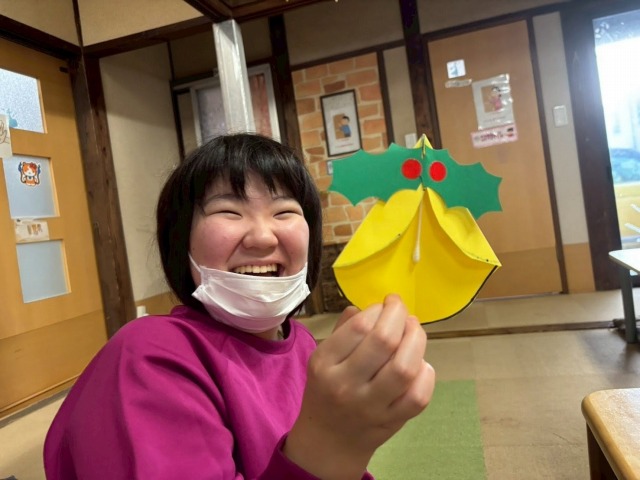 12月の飾り作り