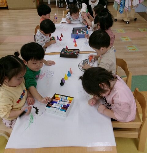 みんなでお絵かき（パンダルーム）