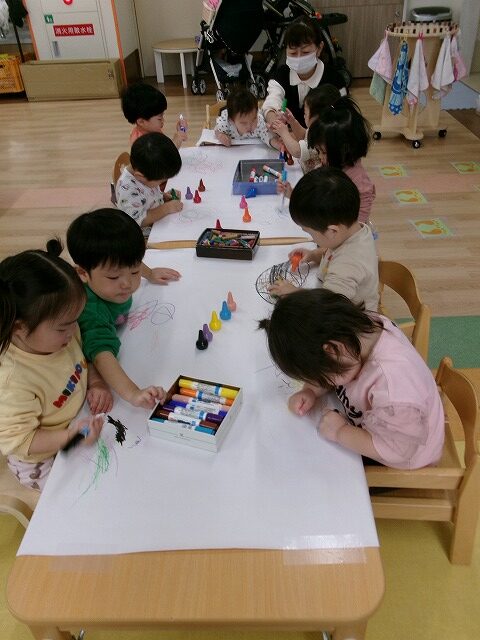 みんなでお絵かき(パンダルーム)