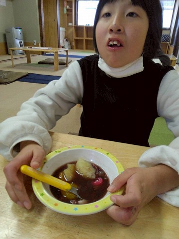 フルーツぜんざい🍊🫘