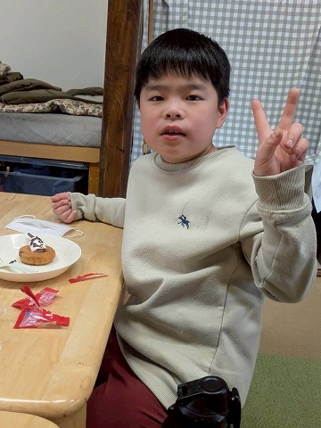 ひな祭りスイーツ（おやつレク）